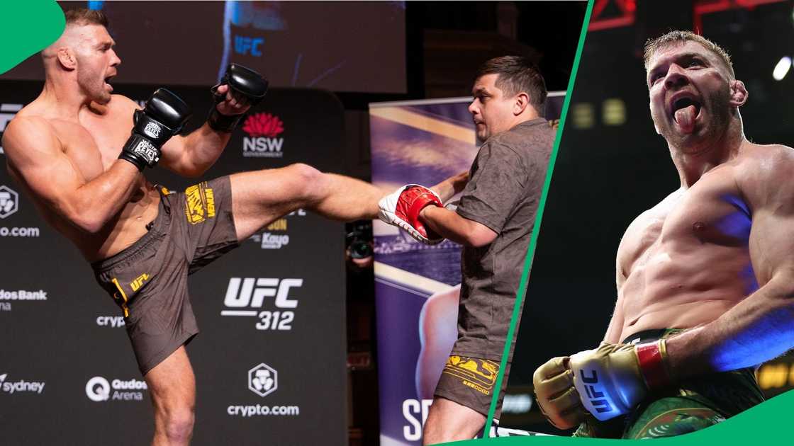 Dricus du Plessis aims to defend his UFC middleweight title. Dricus du Plessis aims to defend his UFC middleweight title.