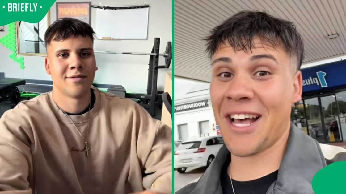 A man showed his Ferrari 488 Spider. A man showed his Ferrari 488 Spider.