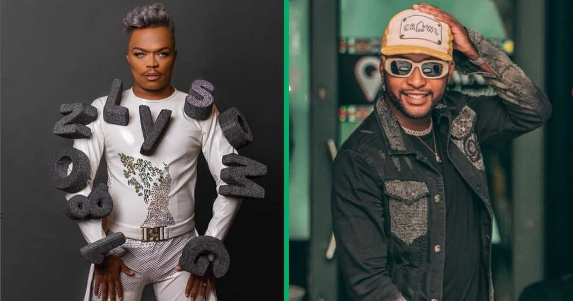 Vusi Nova praised his friend Somizi Mhlongo Vusi Nova praised his friend Somizi Mhlongo
