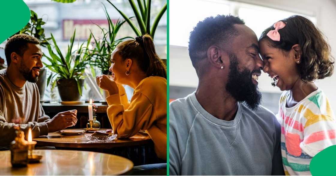 A loving father went with his daughter on a first date, leaving the woman unimpressed. A loving father went with his daughter on a first date, leaving the woman unimpressed.