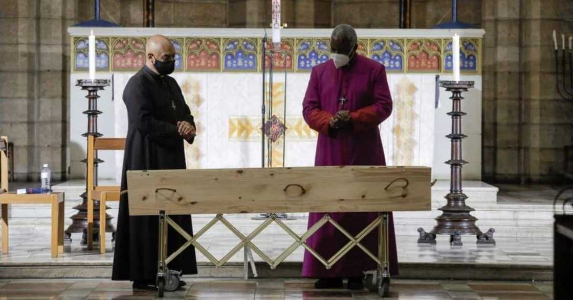 Leah Tutu, Desmond Tutu, Archbishop Desmond Tutu, memorial, funeral, St George's Cathedral, Cape Town