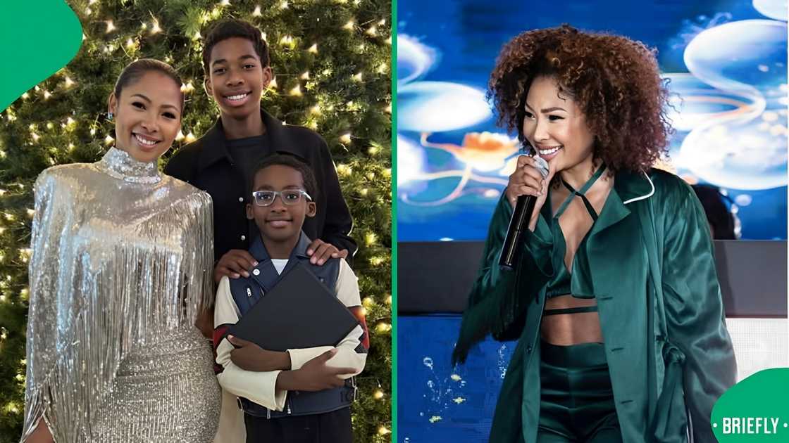 Enhle Mbali celebrates her first son's birthday Enhle Mbali celebrates her first son's birthday