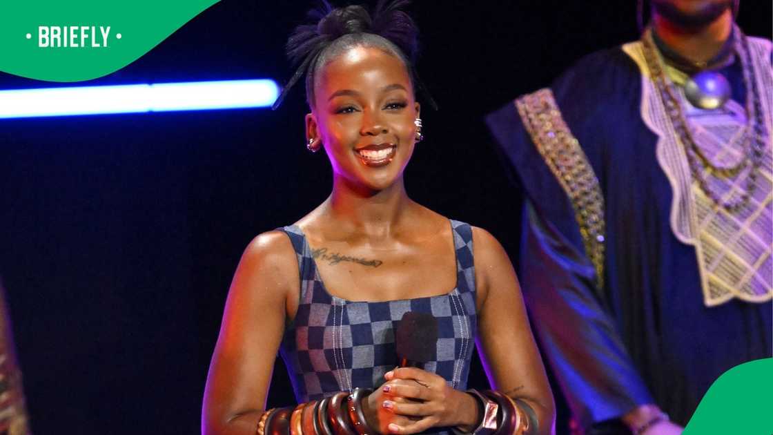 Thuso Mbedu breajs silence ahead of national shutdown