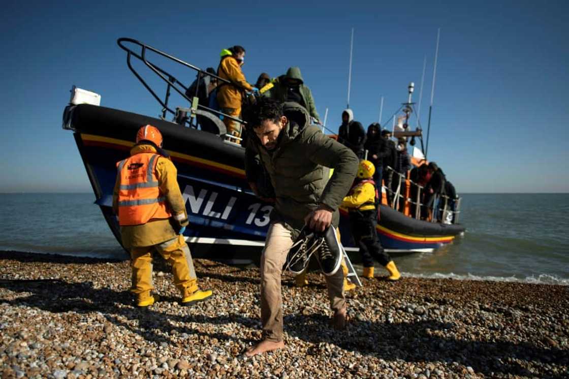 Record numbers of migrants have been intercepted trying to cross the Channel from France this year Record numbers of migrants have been intercepted trying to cross the Channel from France this year