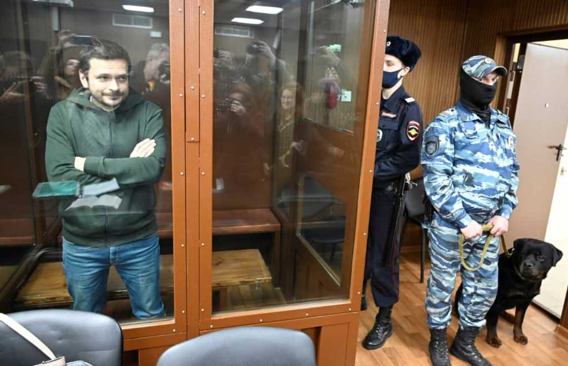 Ilya Yashin is on trial as part of an unprecedented crackdown on dissent in Russia Ilya Yashin is on trial as part of an unprecedented crackdown on dissent in Russia