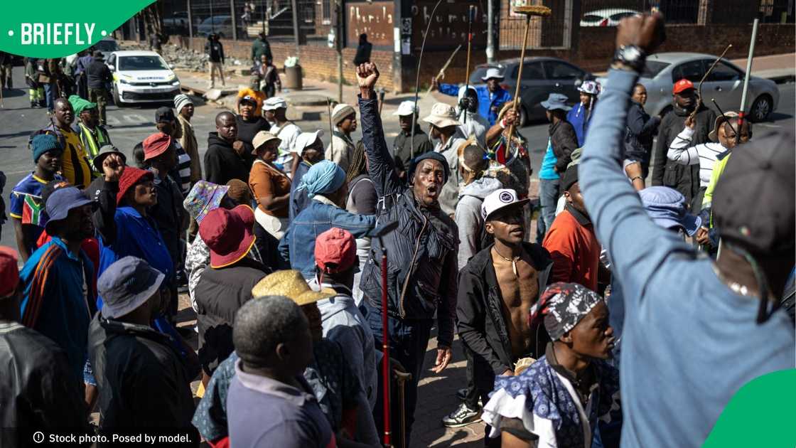 Somali shop owners clashed with South Africans