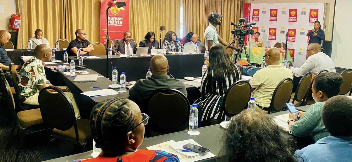 The SAHRC held a press briefing in the North West about discrimination at Hartbeespoort Dam