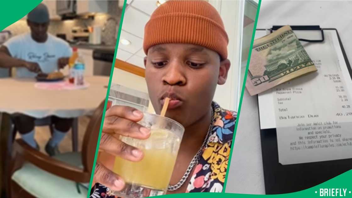 Mzansi loved a TikTok video where a South African man quietly documented his daily life and glow-up in the United States Mzansi loved a TikTok video where a South African man quietly documented his daily life and glow-up in the United States