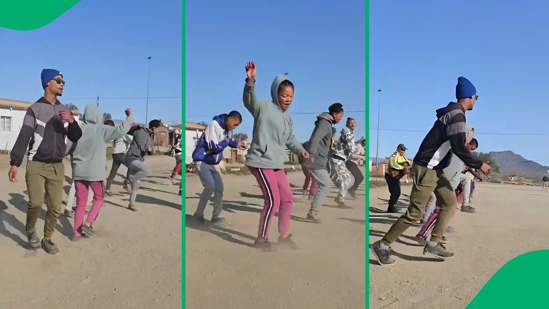 New Khoi and San thrill with fancy dance in Karoo dust