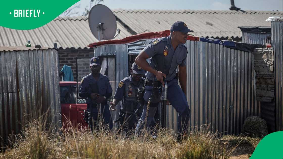 Police said the victims were sitting in the park socialising when unidentified men approached and opened fire at random. Police said the victims were sitting in the park socialising when unidentified men approached and opened fire at random.