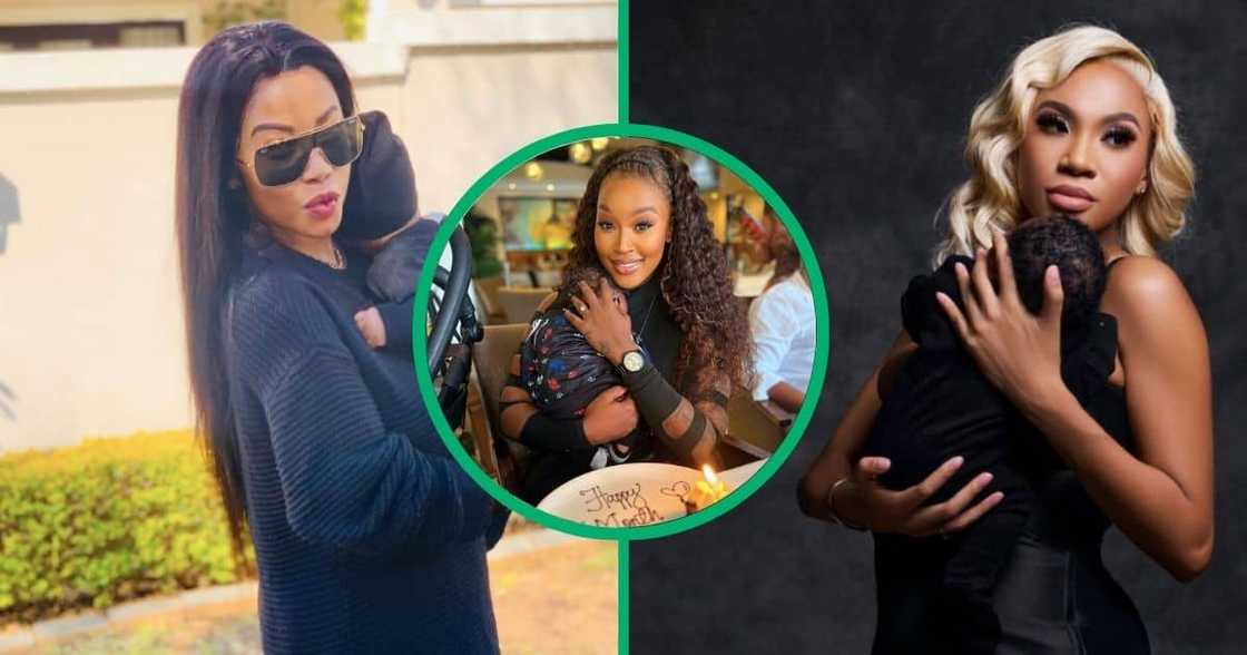 SA celebs who had babies in 2023 SA celebs who had babies in 2023