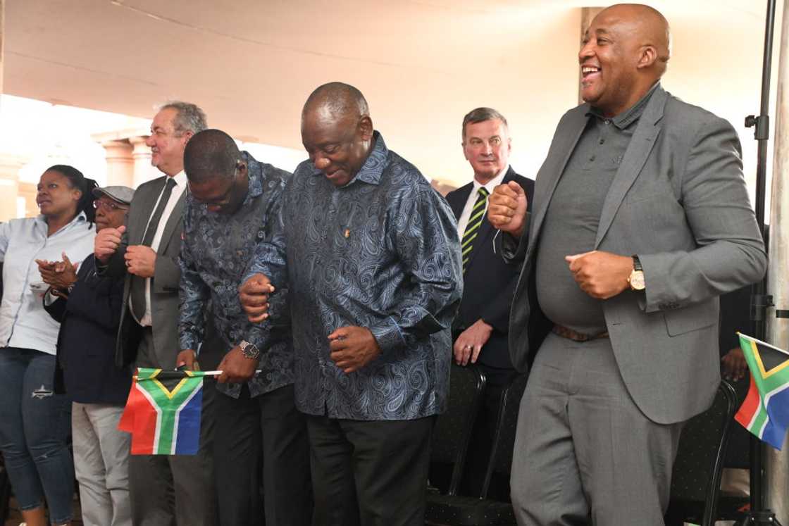 Gayton McKenzie praised Cyril Ramaphosa Gayton McKenzie praised Cyril Ramaphosa