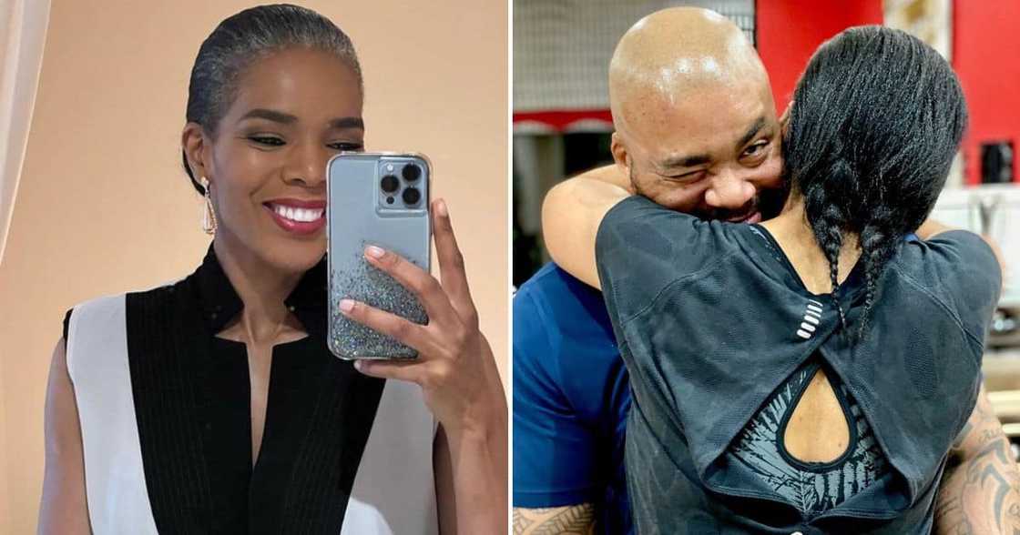 Connie Ferguson thanked her late hubby Shona Ferguson for being a good parent Connie Ferguson thanked her late hubby Shona Ferguson for being a good parent