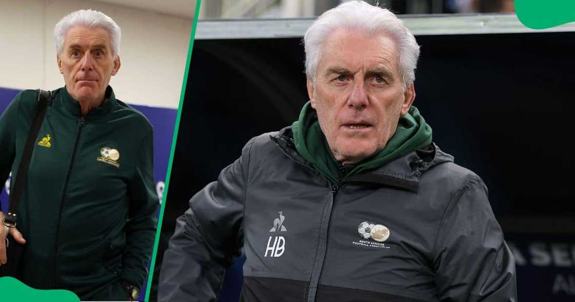 Bafana coach Hugo Broos has backed his side. Bafana coach Hugo Broos has backed his side.