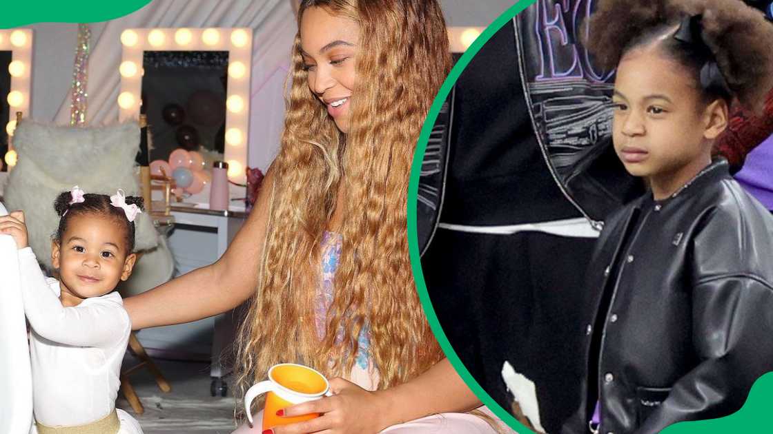 Rumi Carter having a good time with the mother