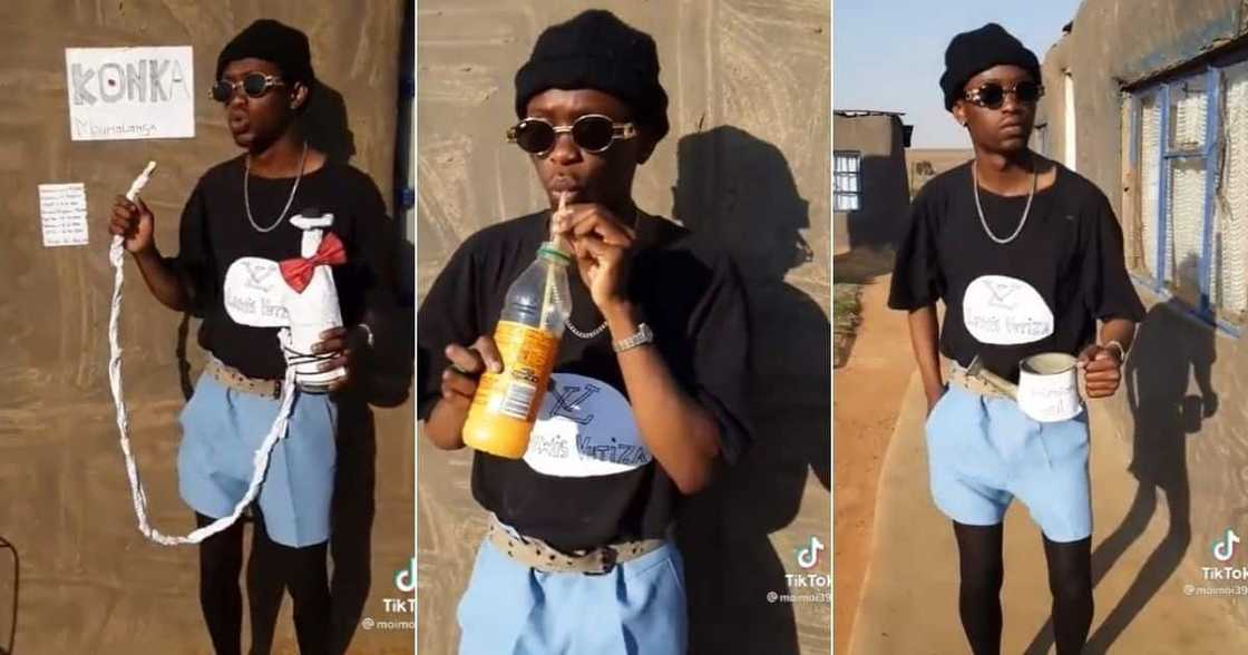 Man hilariously recreates famous Soweto club, Mpumalanga Man hilariously recreates famous Soweto club, Mpumalanga