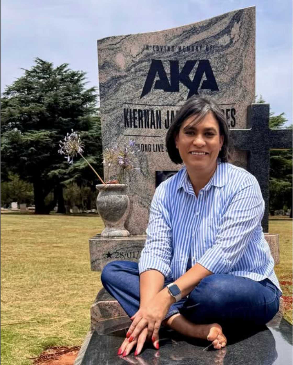 Lynn Forbes celebrates AKA's birthday Lynn Forbes celebrates AKA's birthday