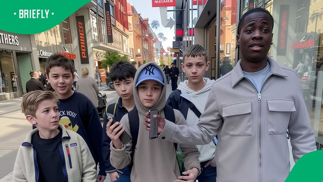 He rapped 50 Cent's classic jam, "Candy Shop," and moved swiftly to the beat He rapped 50 Cent's classic jam, "Candy Shop," and moved swiftly to the beat