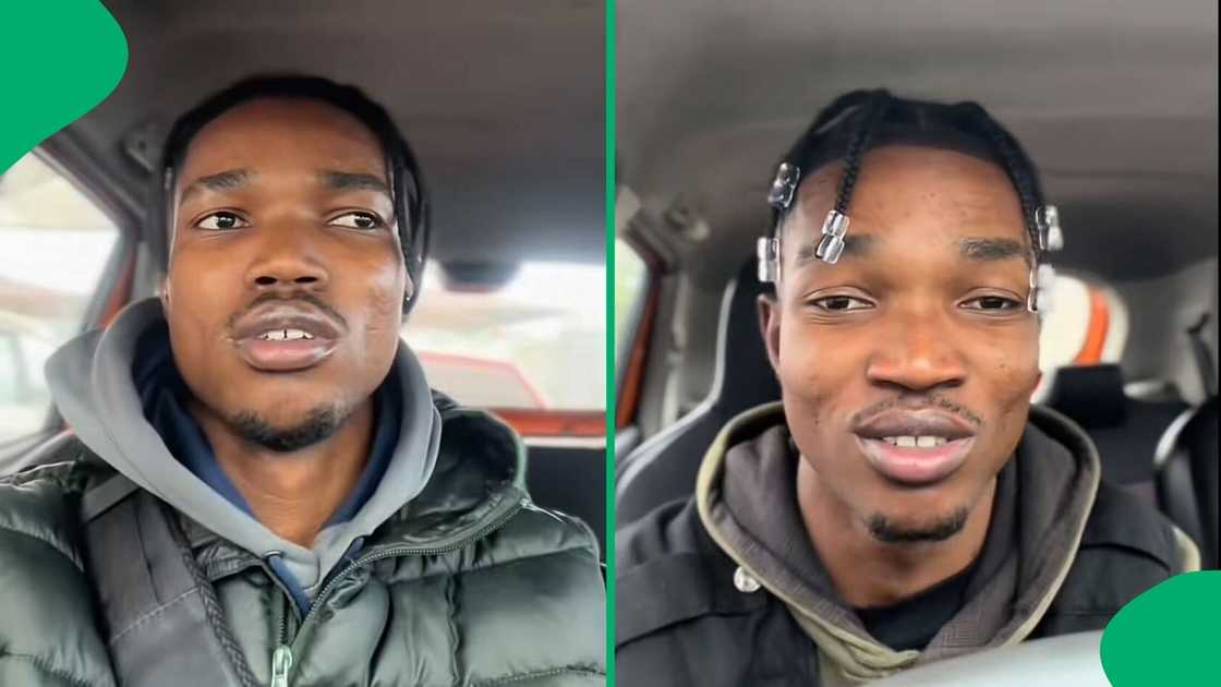 A TikTok video shows a man detailing the harsh realities of being an e-hailing driver.