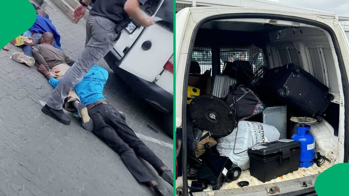 The SAPS in Johannesburg arrested four suspects linked to a spate of robberies The SAPS in Johannesburg arrested four suspects linked to a spate of robberies