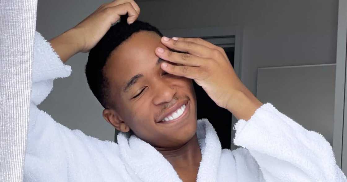 Lasizwe reveals his own drag alter ego and plays around with a new look Lasizwe reveals his own drag alter ego and plays around with a new look