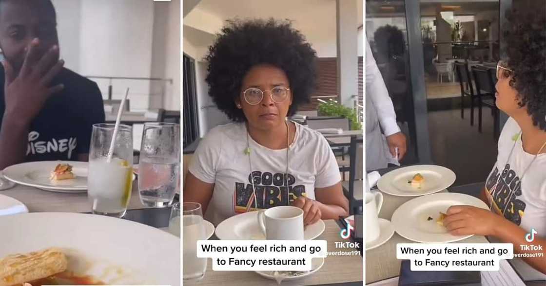 A video of friends earing at a fancy restaurant went viral A video of friends earing at a fancy restaurant went viral