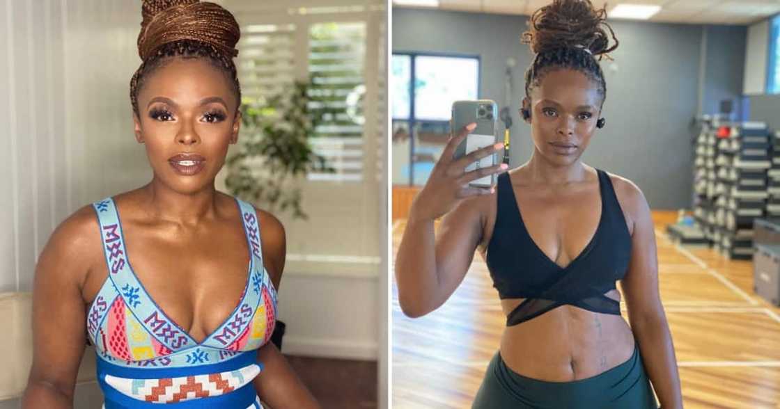 Unathi's intense fitness routine Unathi's intense fitness routine