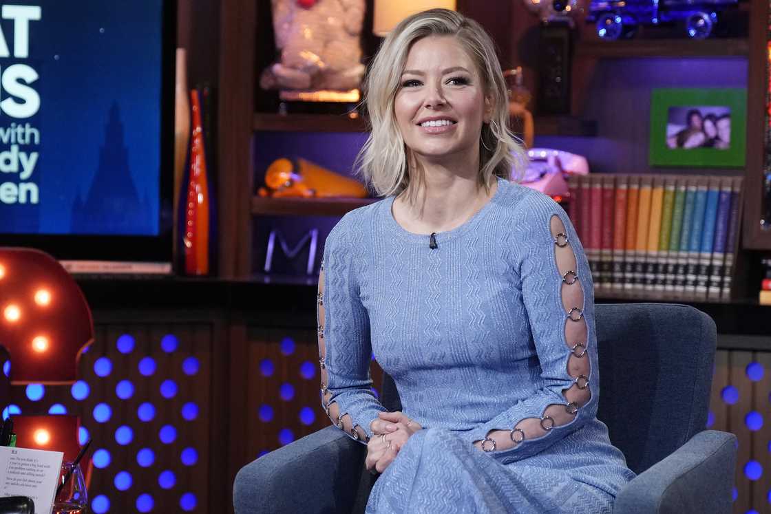 Ariana Madix during an interview with Andy Cohen Ariana Madix during an interview with Andy Cohen