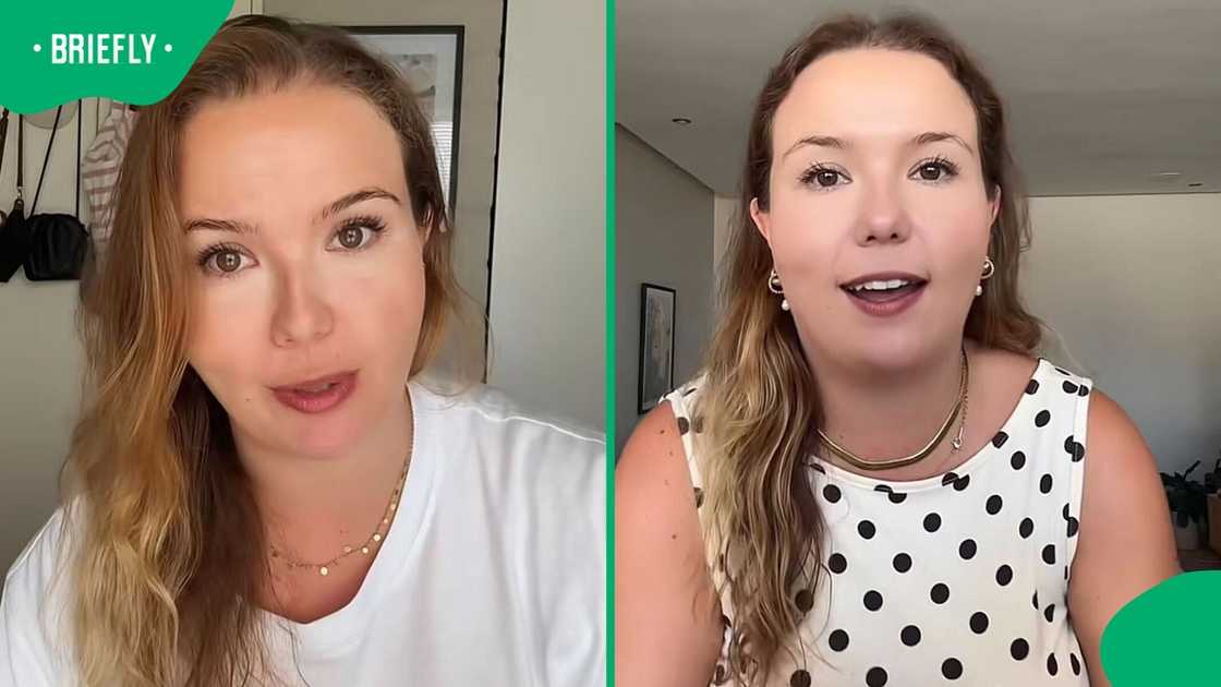 A content creator in Cape Town posed in a video. A content creator in Cape Town posed in a video.