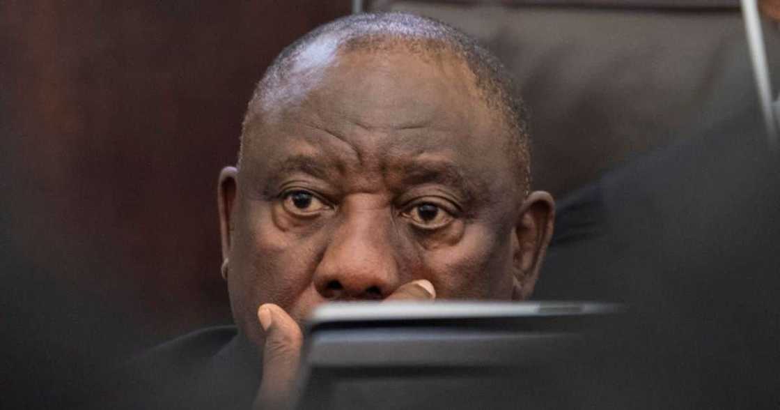 South African President Cyril Ramaphosa