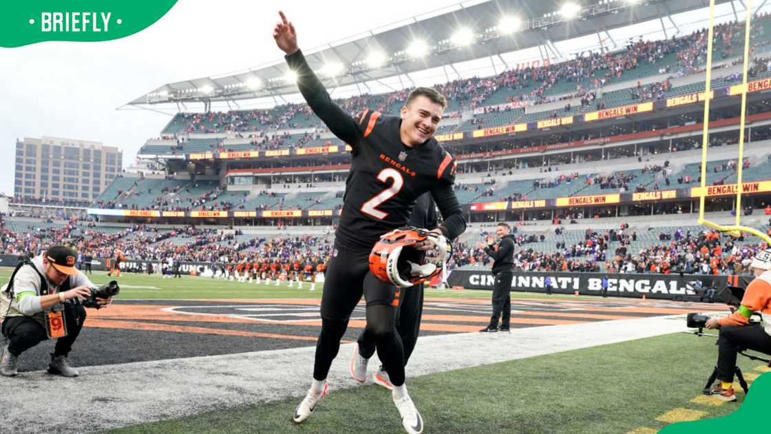 Evan McPherson of the Cincinnati Bengals Evan McPherson of the Cincinnati Bengals