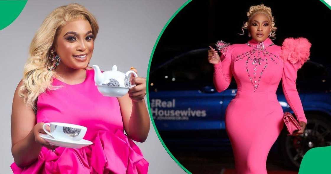 Lethabo “LeJoy” Mathatho was criticised for her wellness tea Lethabo “LeJoy” Mathatho was criticised for her wellness tea