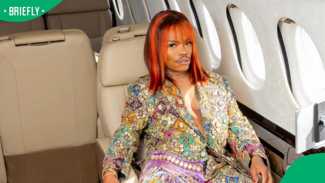 Somizi Mhongo says he was happier poor Somizi Mhongo says he was happier poor