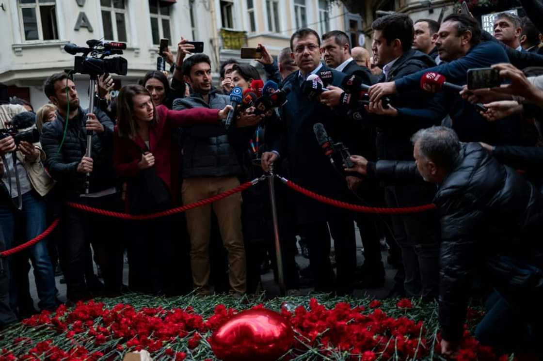 Istanbul Mayor Ekrem Imamoglu defeated President Recep Tayyip Erdogan's ally in a controversial 2019 vote Istanbul Mayor Ekrem Imamoglu defeated President Recep Tayyip Erdogan's ally in a controversial 2019 vote
