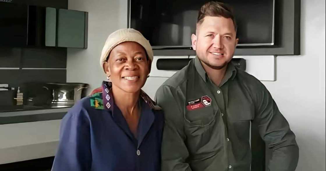 Thembi woke up her boss Malcolm Wentzel in a funny TikTok video Thembi woke up her boss Malcolm Wentzel in a funny TikTok video