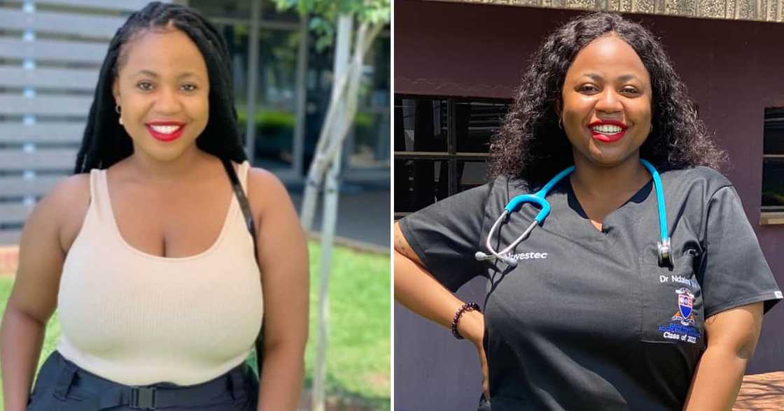 A young Pretoria lady is amped about becoming a qualified doctor A young Pretoria lady is amped about becoming a qualified doctor