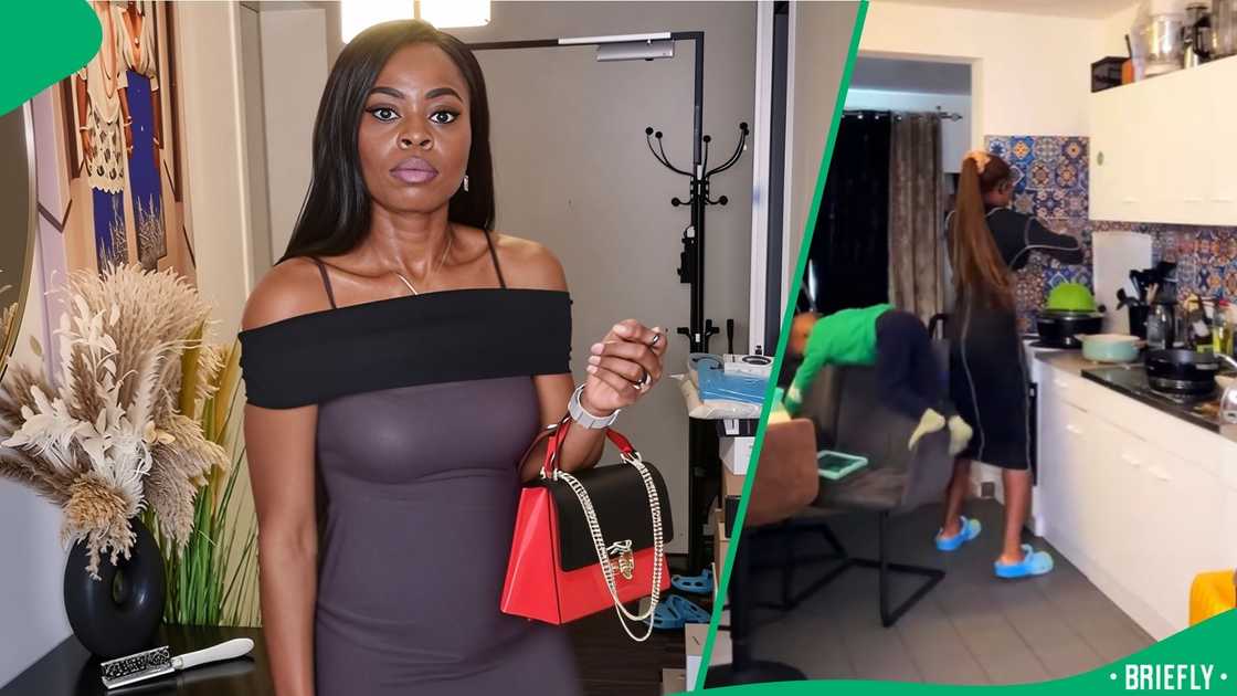 The woman who had her toddler in the kitchen with her jumped away from the pressure cooker, but remembered her son as she was stepping out The woman who had her toddler in the kitchen with her jumped away from the pressure cooker, but remembered her son as she was stepping out