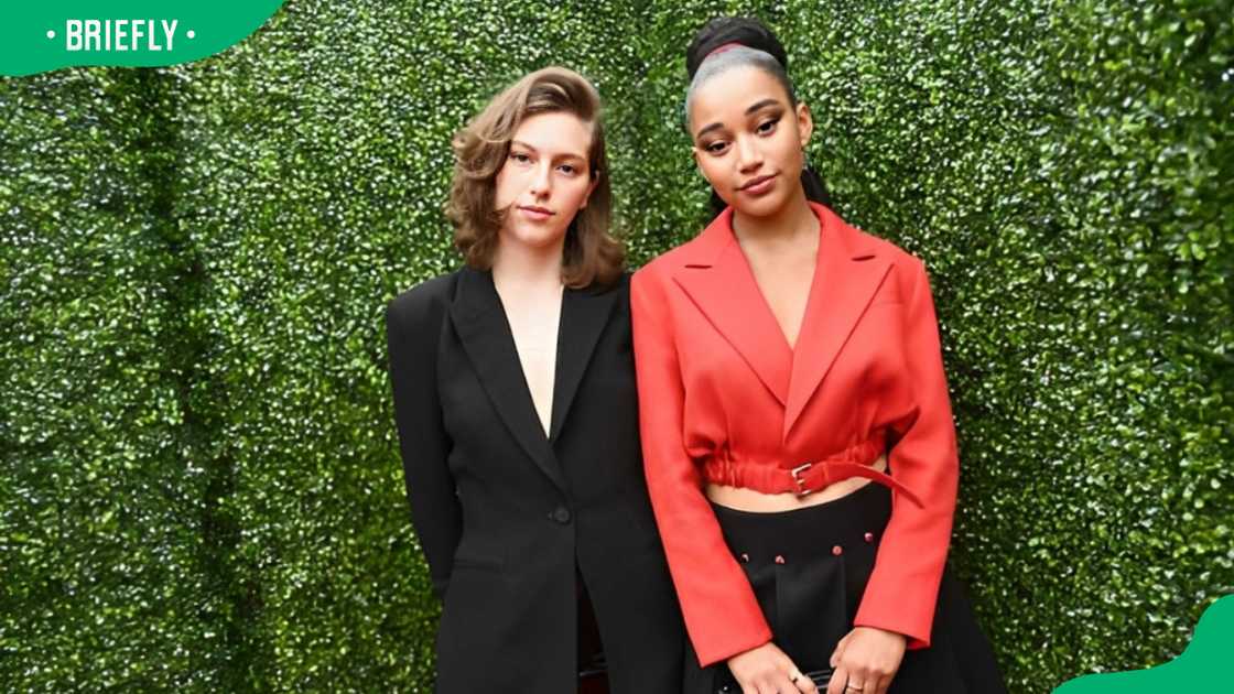 King Princess (L) and actor Amandla Stenberg at the 2018 MTV Movie And TV Awards King Princess (L) and actor Amandla Stenberg at the 2018 MTV Movie And TV Awards