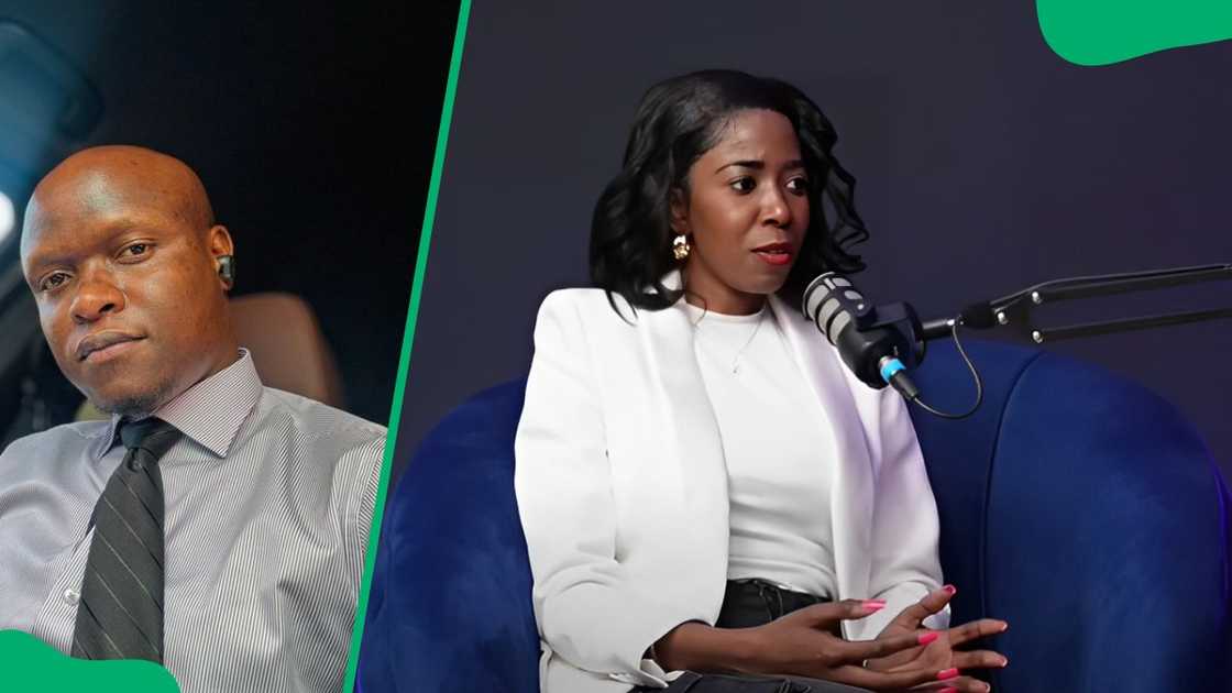Lekau Sehoana and his estranged wife, Lebogang Machaba Lekau Sehoana and his estranged wife, Lebogang Machaba
