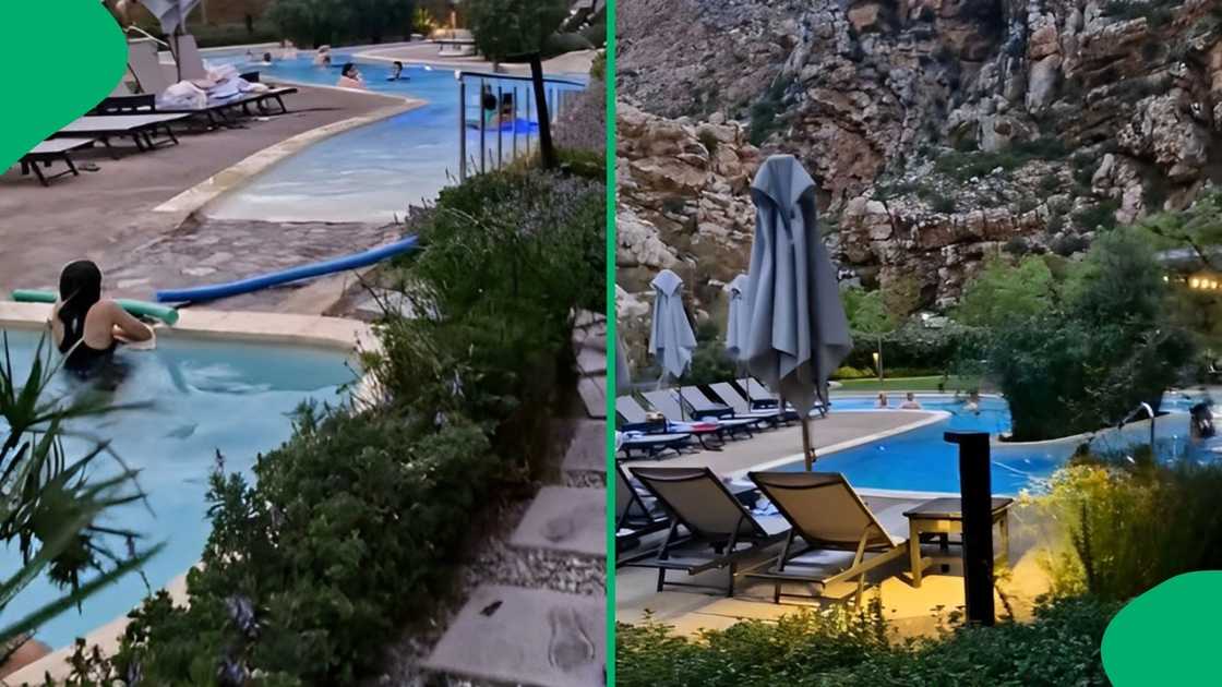 A man showed off a beautiful hidden gem in the Western Cape. A man showed off a beautiful hidden gem in the Western Cape.