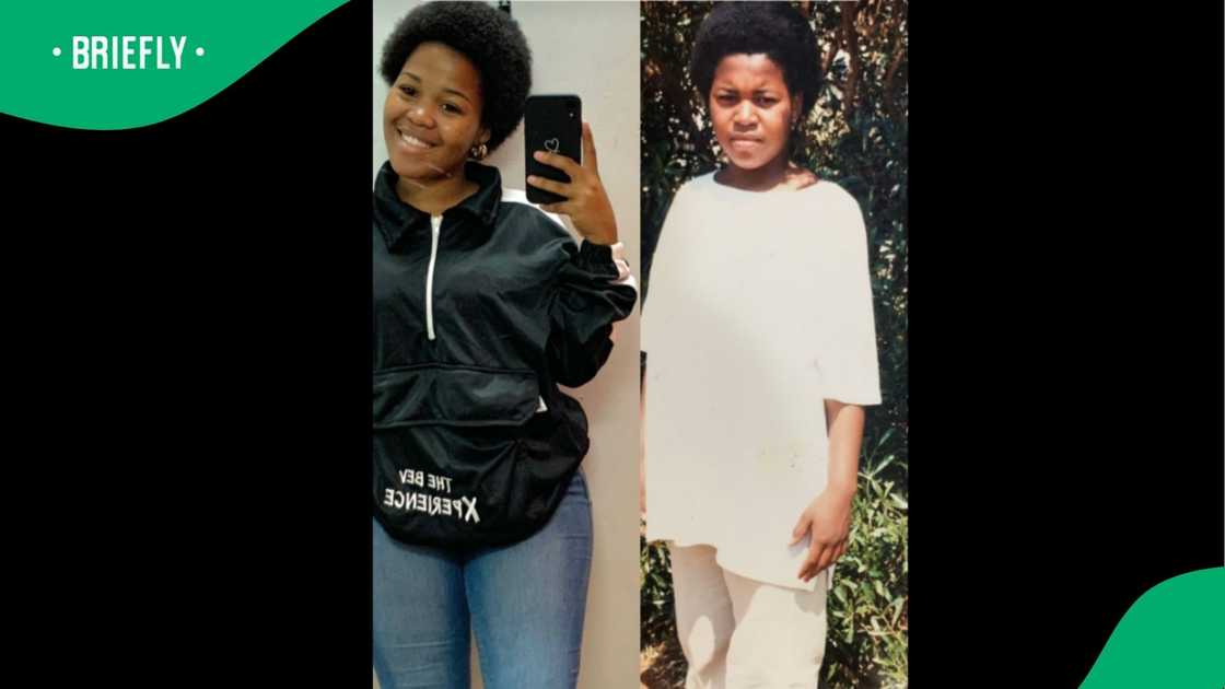 Woman's post on mom's throwback image goes viral. Woman's post on mom's throwback image goes viral.