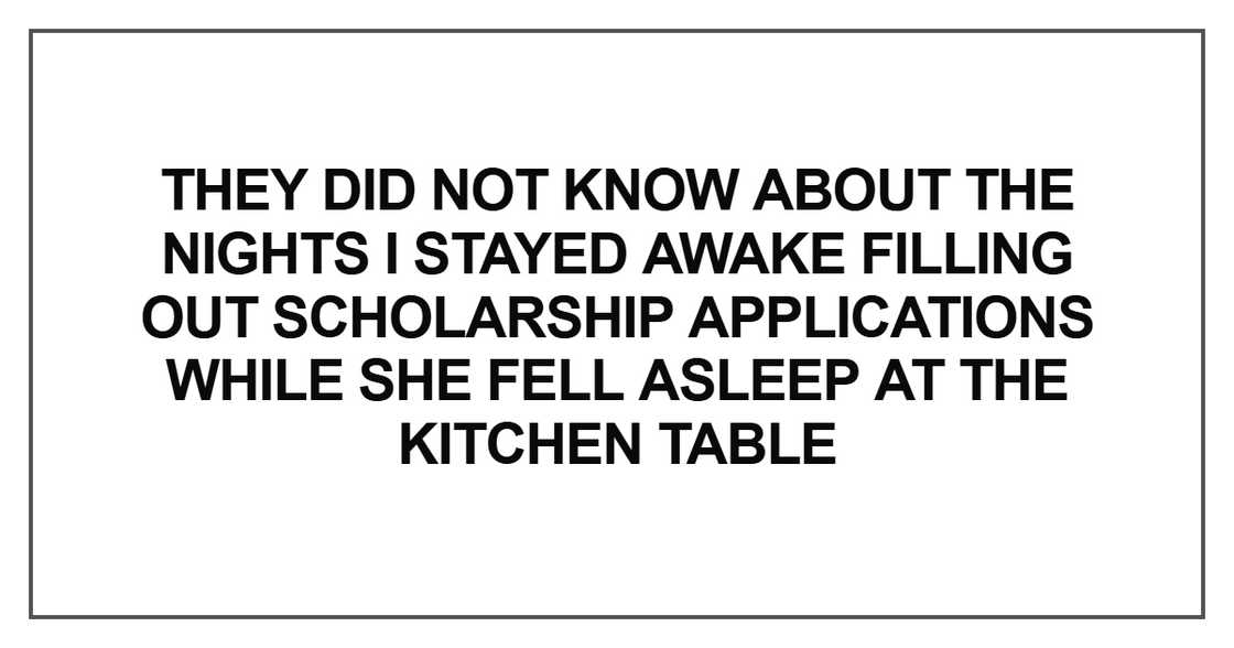 They did not know about the nights