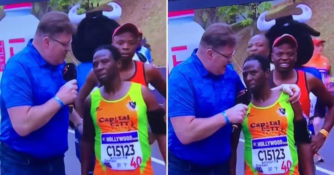 An athlete left South Africans scratching their heads with a comment he made