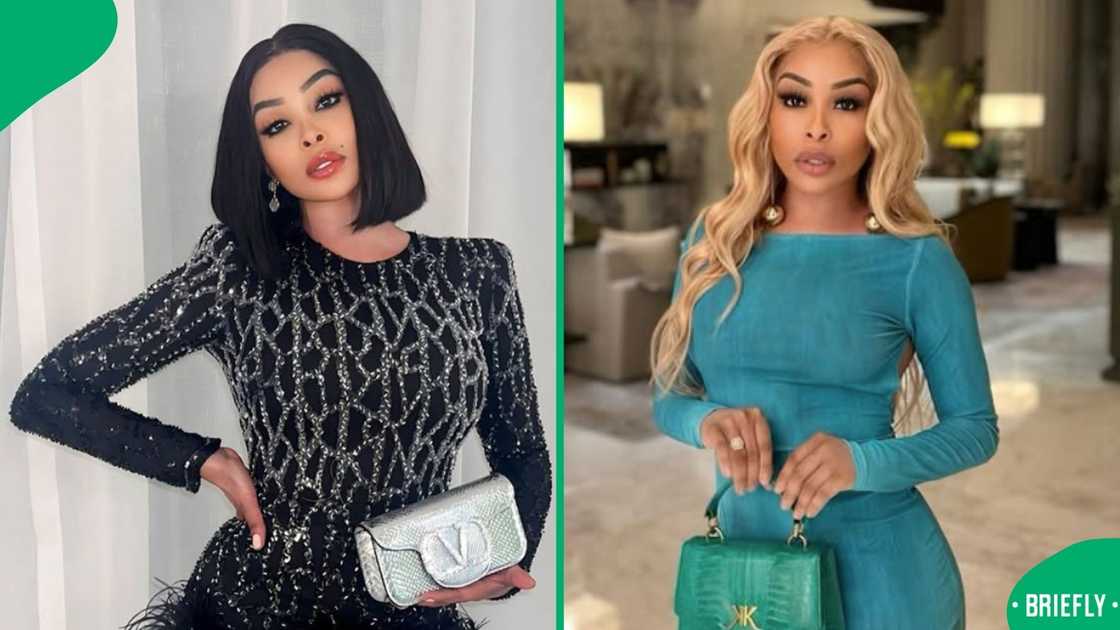 Mzansi criticised Khanyi Mbau's bright teeth Mzansi criticised Khanyi Mbau's bright teeth