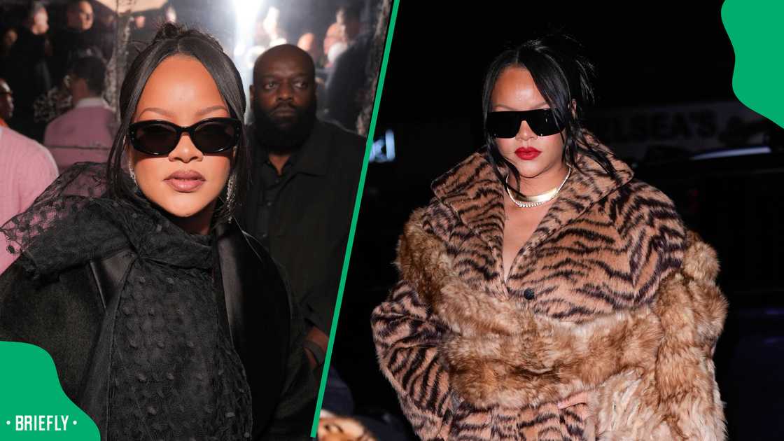 Rihanna's before and after pictures went viral Rihanna's before and after pictures went viral