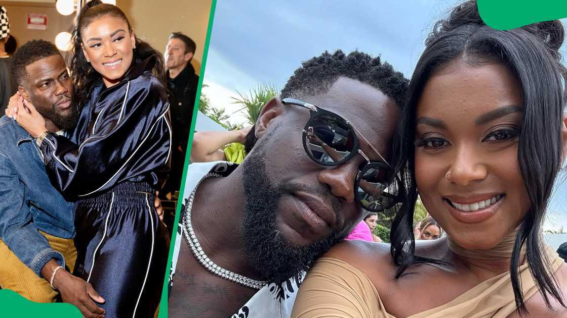 Kevin and his wife Eniko Kevin and his wife Eniko