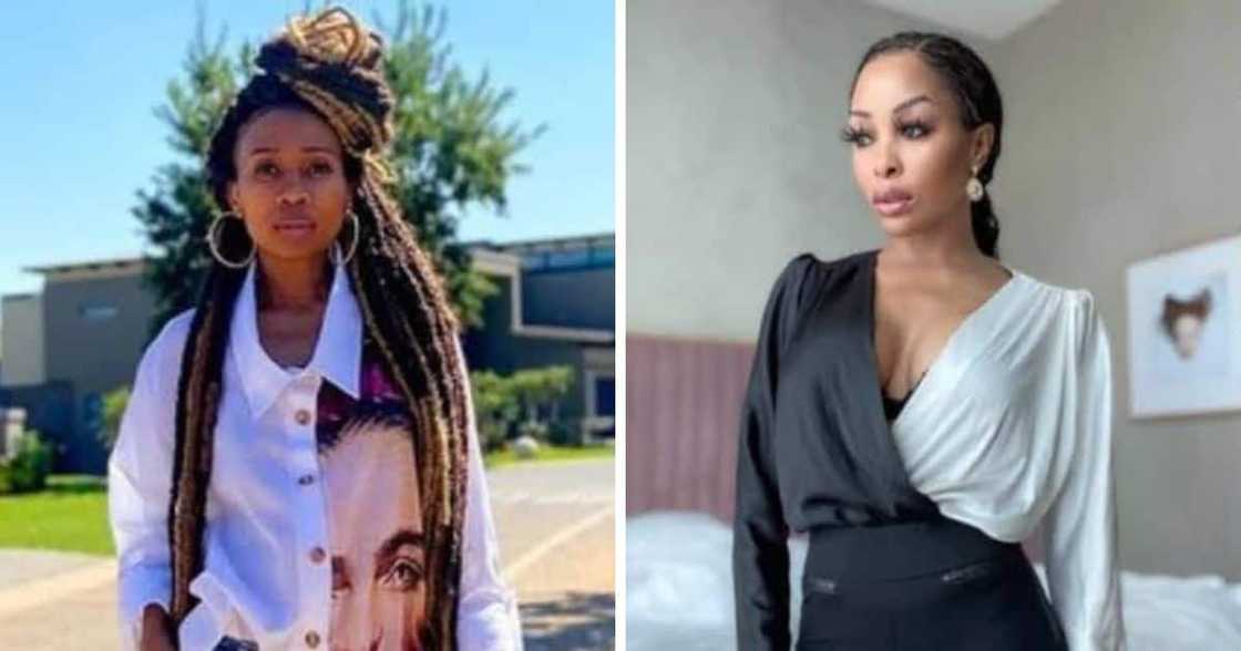 Dineo Ranaka and Khanyi Mbau Dineo Ranaka and Khanyi Mbau