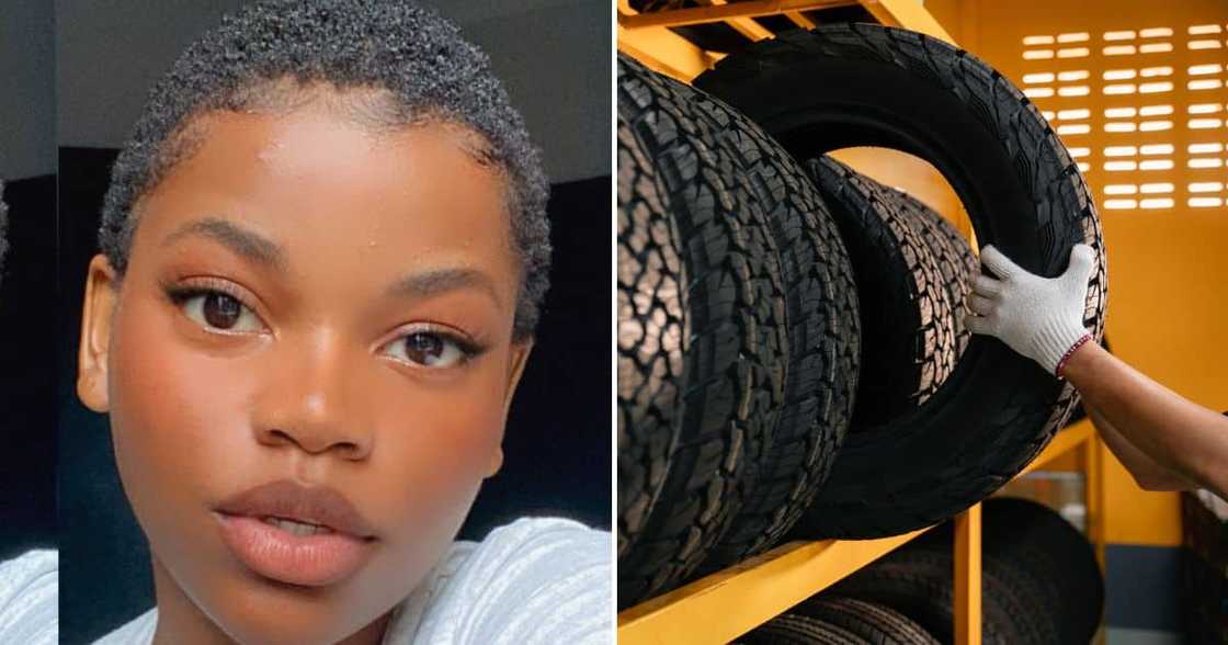 woman sold phone to buy ex new tyres