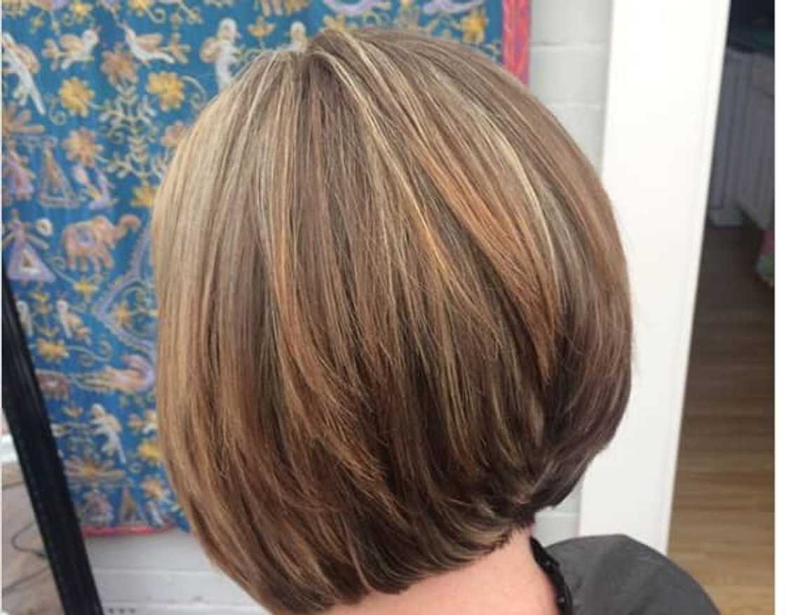 latest short bob hairstyle