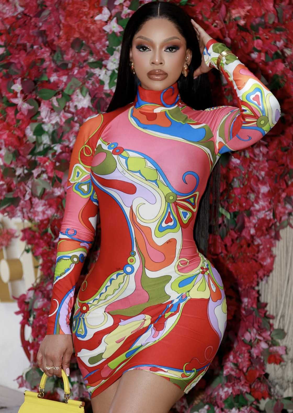 Mihlali Ndamase was accused of bleaching her skin Mihlali Ndamase was accused of bleaching her skin